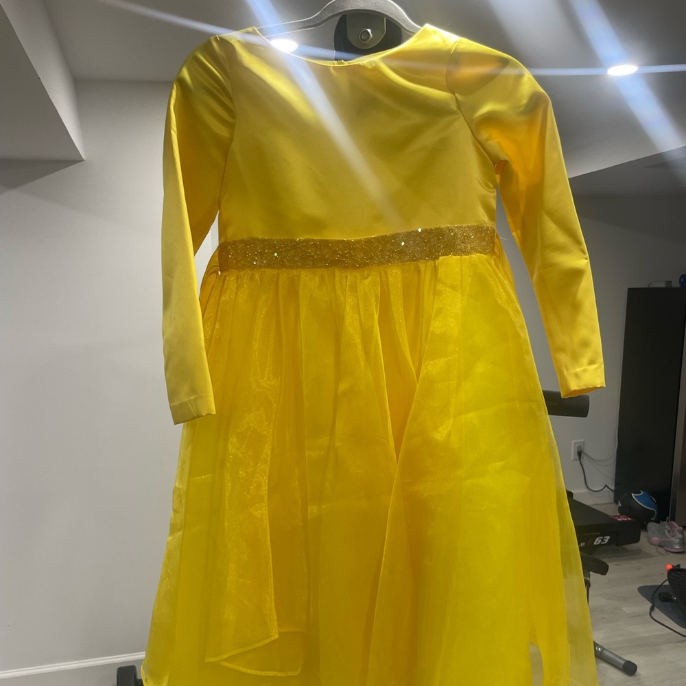 Chic Bright Yellow Dress